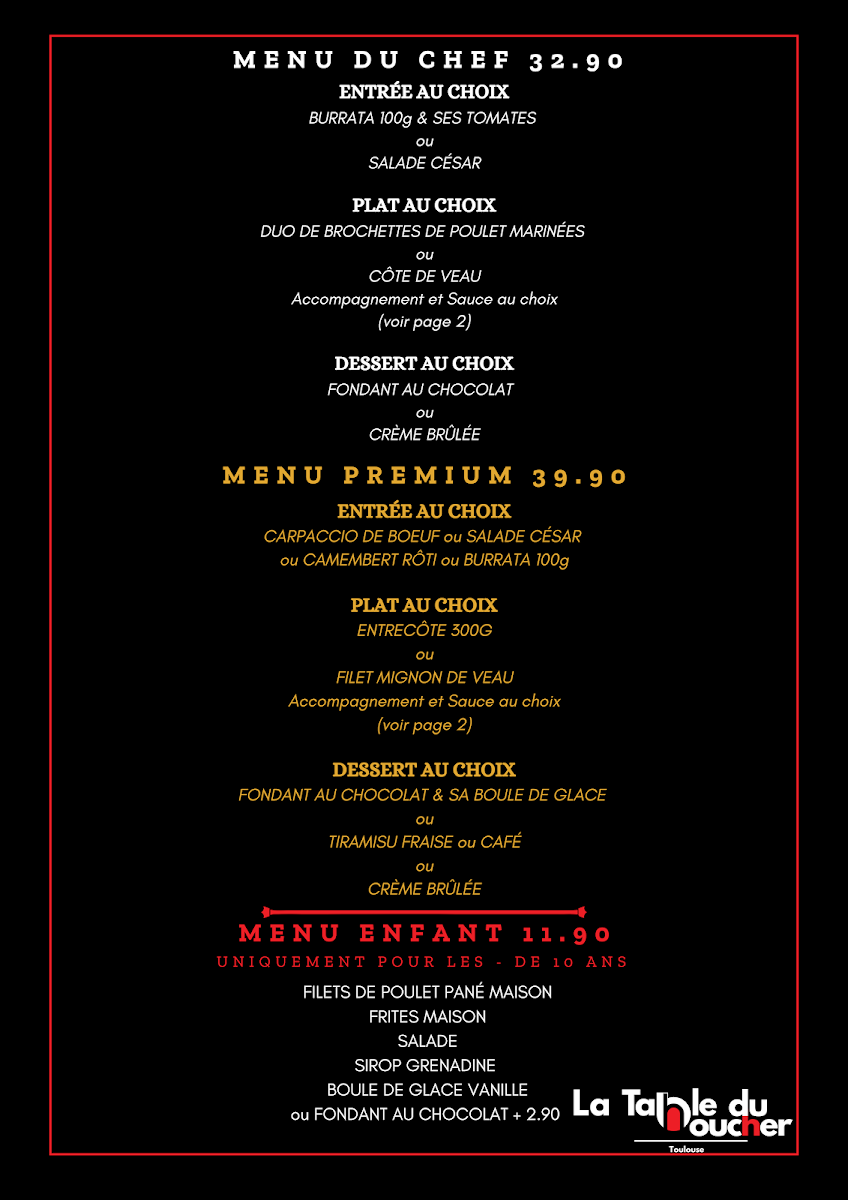 Menu La Table Du Boucher-3