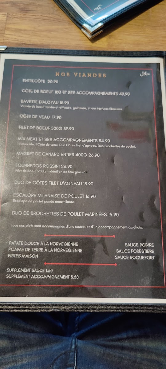 Menu La Table Du Boucher-9